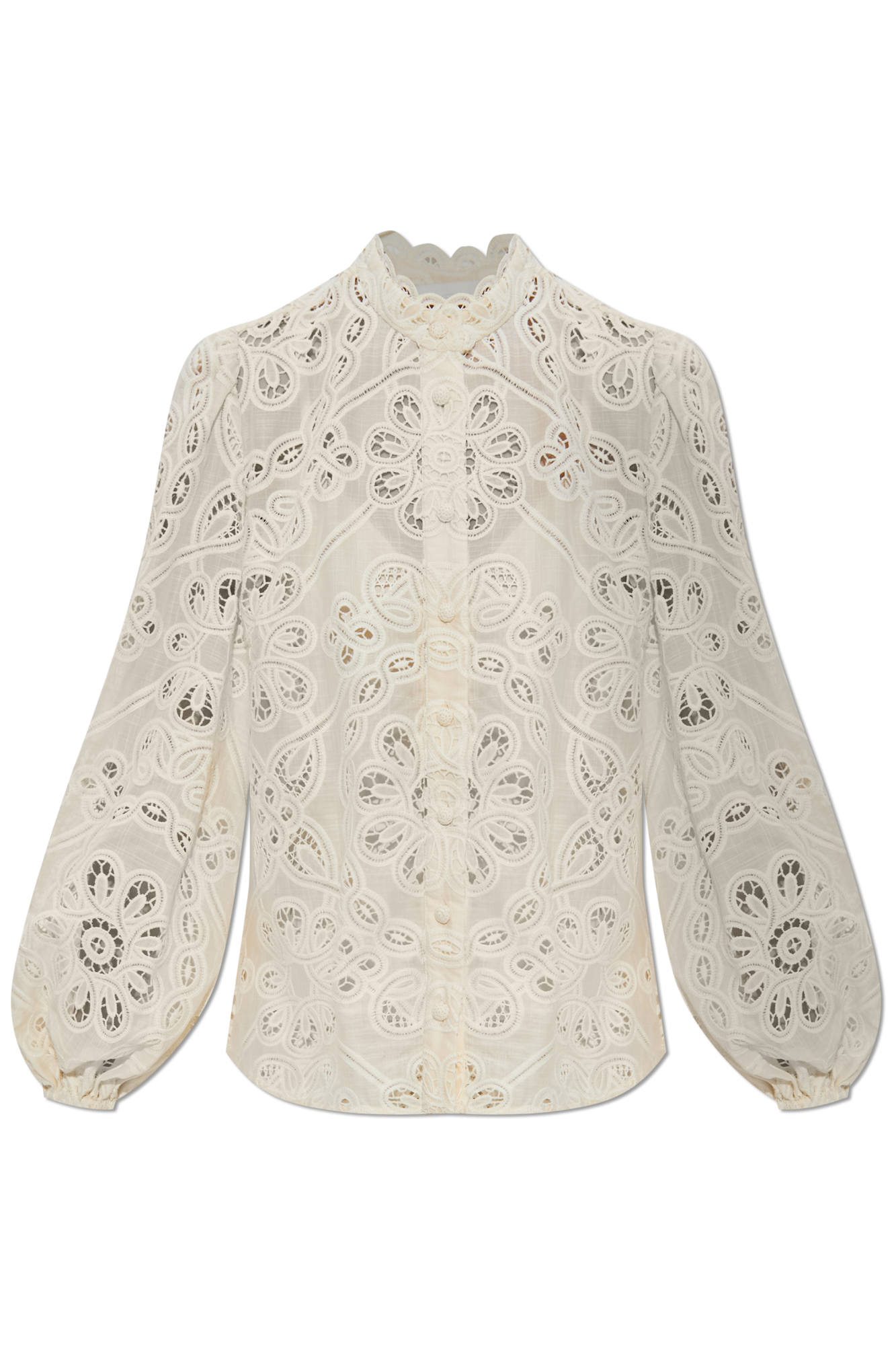 【DEARMINE】Bild Openwork Net Shirt Blotona Women 's Long Sleeve Diamond Net Fishnet Crop Tops